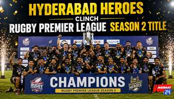 Hyderabad Heroes Clinch Rugby Premier League Season 2 Title