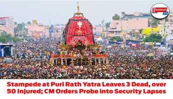 Stampede at Puri Rath Yatra Leaves 3 Dead, over 50 Injured; CM Orders Probe into Security Lapses