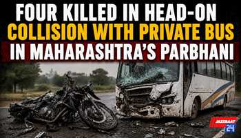 Four Killed in Head-On Collision With Private Bus in Maharashtra’s Parbhani