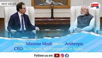 Prime Minister Modi Meets Anthropic CEO to Discuss AI Expansion in India

