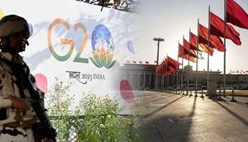 CHINA STRONGLY RESISTS INDIA'S HOLDING OF G20 MEETING IN THE DISPUTED TERRITORY( KASHMIR)