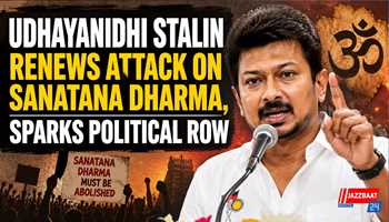 Udhayanidhi Stalin Renews Attack on Sanatana Dharma, Sparks Political Row
