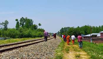 Train crushes woman in Qazigund, declared “dead on the spot”