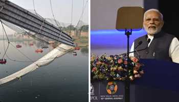 MORBI BRIDGE COLLAPSE: PM MODI TO VISIT MORBI TODAY; STATEWIDE MOURNING ANNOUNCED 