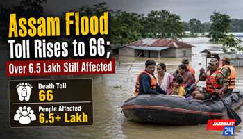 Assam Flood Toll Rises to 66; Over 6.5 Lakh Still Affected
