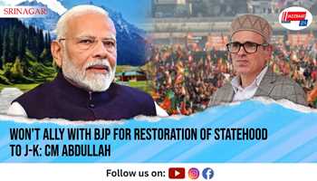 Won’t Ally with BJP for Restoration of Statehood to J-K: CM Abdullah
