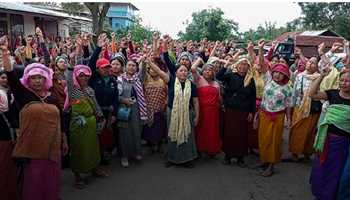 Women Take Center Stage in Manipur's Stir for Change

