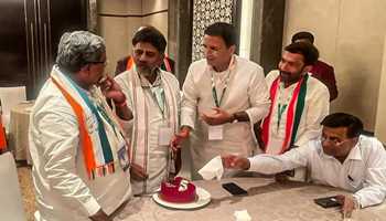 CONGRESS TABLES 'UNITY' MESSAGE ON DK SHIVAKUMAR'S BIRTHDAY AMID TUSSLE FOR KARNATAKA CM CHAIR