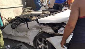 Two Dead, Three Injured in Galander Pampore Road Accident