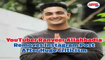 YouTuber Ranveer Allahbadia Removes Instagram Post After Huge Criticism