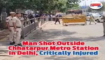 Man Shot Outside Chhatarpur Metro Station in Delhi, Critically Injured