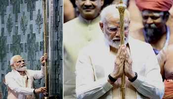 HISTORICAL 'SENGOL' GETS INSTALLED BY PM MODI