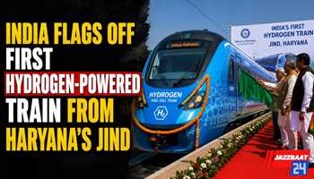 India Flags Off First Hydrogen-Powered Train from Haryana's Jind