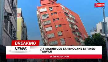 7.4-Magnitude Earthquake Strikes Taiwan