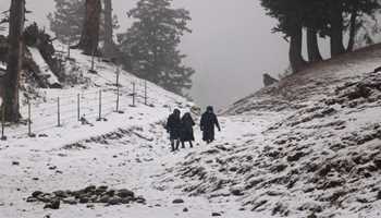 MERCURY DIPS AT MOST PLACE IN KASHMIR, GULMARG COLDEST AT MINUS 4.4°C