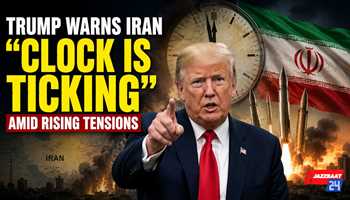 Trump Warns Iran “Clock Is Ticking” Amid Rising Tensions