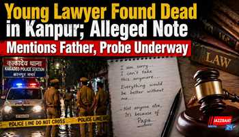 Young Lawyer Found Dead in Kanpur; Alleged Note Mentions Father, Probe Underway