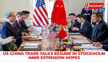 US-China Trade Talks Resume in Stockholm Amid Extension Hopes
