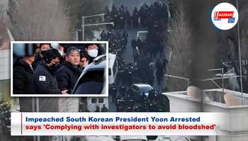 Impeached South Korean President Yoon Arrested, says 'Complying with investigators to avoid bloodshed'