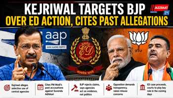 Kejriwal targets BJP over ED action, cites past allegations