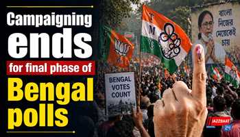 Campaigning ends for final phase of Bengal polls