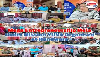 Mega Entrepreneurship Mela under Mission YUVA organised at Handwara