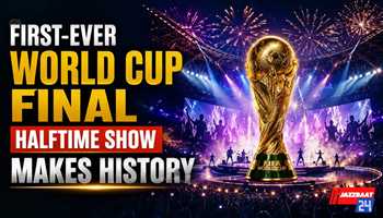 First-Ever World Cup Final Halftime Show Makes History