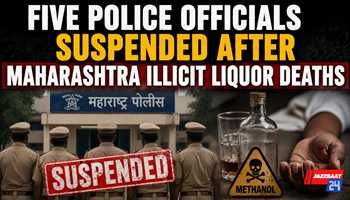 Five Police Officials Suspended After Maharashtra Illicit Liquor Deaths