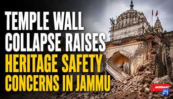 Temple Wall Collapse Raises Heritage Safety Concerns in Jammu