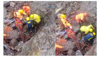 LANDSLIDE IN GAURIKUND, UTTARAKHAND CLAIMS 3 LIVES, 20 MISSING