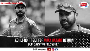 Kohli–Rohit Set For Vijay Hazare Return, BCCI Says “No Pressure”


