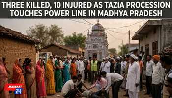 Three Killed, 10 Injured as Tazia Procession Touches Power Line in Madhya Pradesh