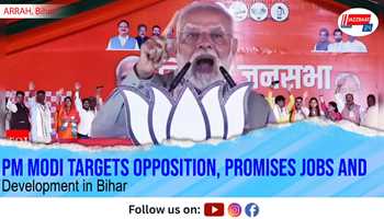 PM Modi Targets Opposition, Promises Jobs and Development in Bihar