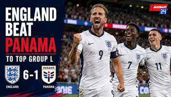 England Beat Panama to Top Group L