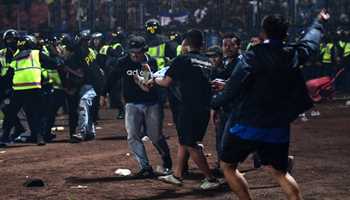 Mass riots break during football match in Indonesia; 127 killed