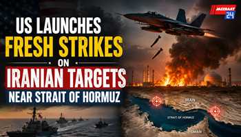 US Launches Fresh Strikes on Iranian Targets Near Strait of Hormuz