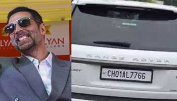 Traffic Police seize Bollywood Actor Akshay Kumar’s vehicle in Jammu for tinted windows