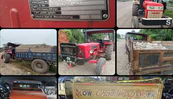 Jammu Police, South Zone Continues Anti-Mining Drive — 04 Vehicles Seized for Illegal Sand Transportation Across the Zone