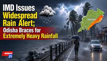 IMD Issues Widespread Rain Alert; Odisha Braces for Extremely Heavy Rainfall