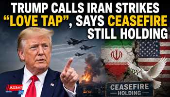 Trump calls Iran strikes a “love tap”, says ceasefire still holding

