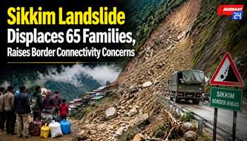 Sikkim Landslide Displaces 65 Families, Raises Border Connectivity Concerns