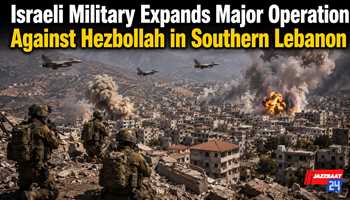 Israeli Military Expands Major Operation Against Hezbollah in Southern Lebanon