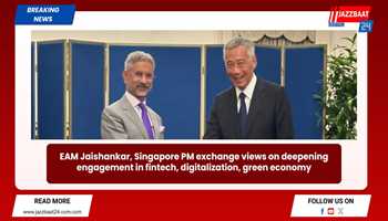 Deepening Engagement in Fintech, Digitalization, Green Economy: EAM Jaishankar Meets Singapore PM

