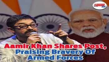 Aamir Khan shares post, praising bravery of armed forces