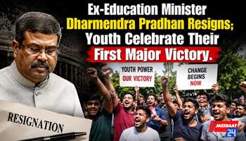 Ex-Education Minister Dharmendra Pradhan Resigns; Youth Celebrate Their First Major Victory