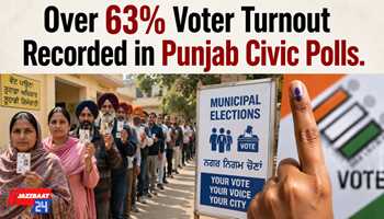 Over 63% Voter Turnout Recorded in Punjab Civic Polls