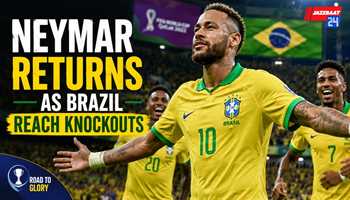 Neymar Returns as Brazil Reach Knockouts
