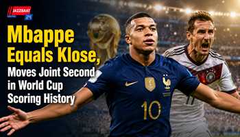 Mbappe Equals Klose, Moves Joint Second in World Cup Scoring History