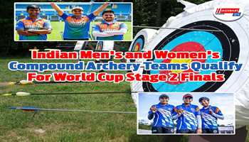 Indian men's and women's compound archery teams qualify for World Cup Stage 2 finals