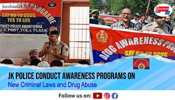 JK Police Conduct Awareness Programs on New Criminal Laws and Drug Abuse
